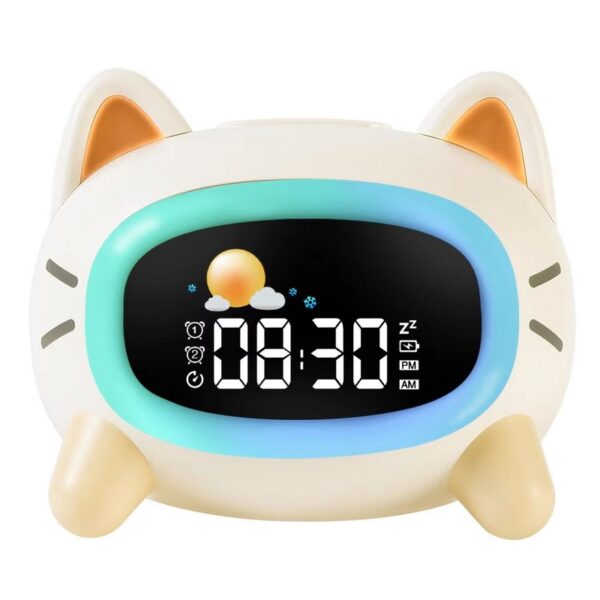 S7da3370d109949bdbbee06920f4f097ba Veilleuse du réveil chat illuminée en couleur bleue