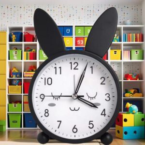 Réveil lapin qui dort mignon pour accompagner le sommeil des enfants