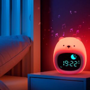 Horloge ours mode éducatif