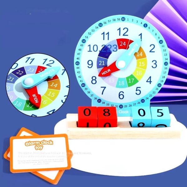 S12e033e263954d7782e154823f8606e06 Réveil D’apprentissage Avec Jeu De Blocs Cubiques