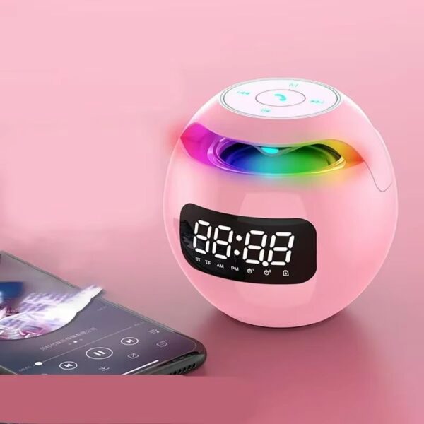 Radio réveil fille ado MP3 et lumière colorée