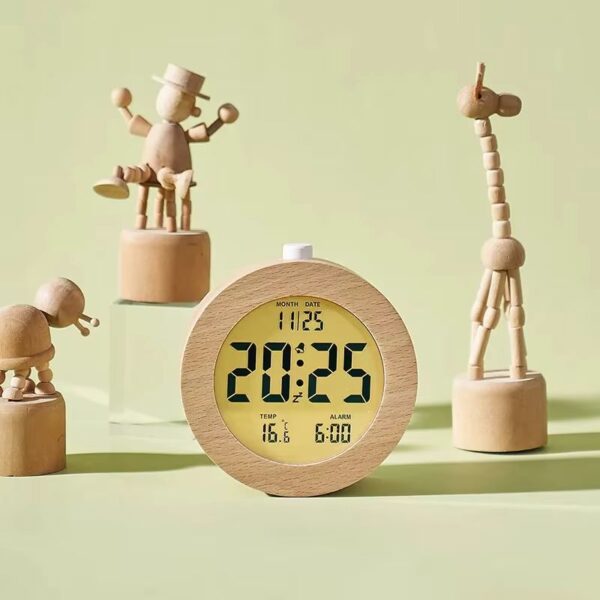 S6dc6bdb30c7241b8a0bd38aef9a039e3y Réveil rond naturel fonction snooze