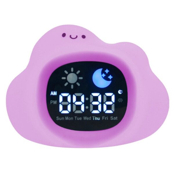 Réveil lampe en forme de nuage