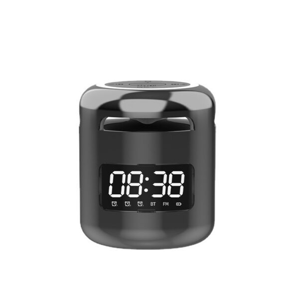Réveil ado fille avec radio FM et Bluetooth noir