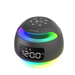 Radio Réveil Design noir