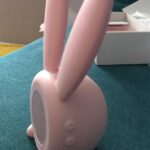 Photo avis – Réveil lapin rose multifonction – lumière matinale et commande vocale
